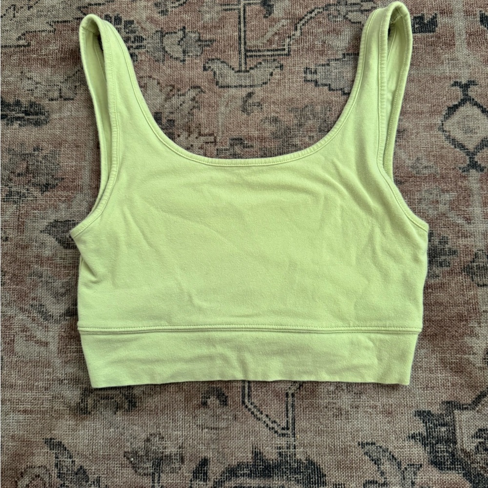 American Eagle Outfitters Light Green Tank Top